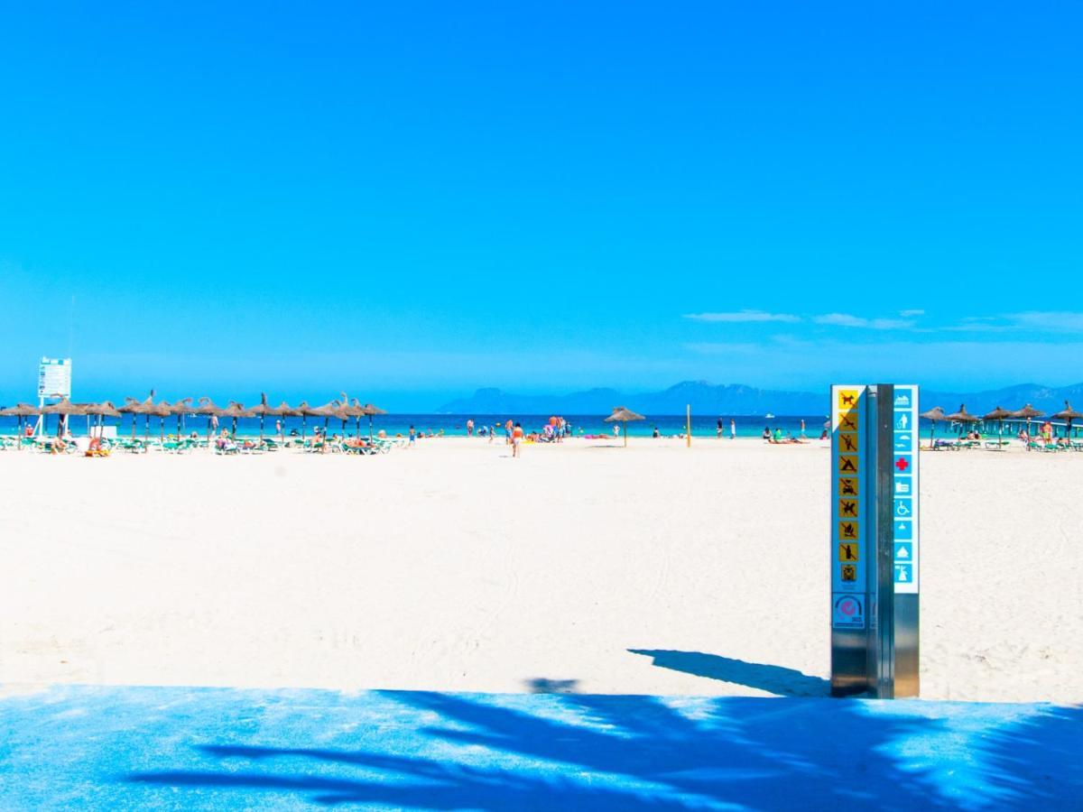Apartment Oiza Sand Castle 24 At Alcudia Beach, Wifi And Aircon Экстерьер фото